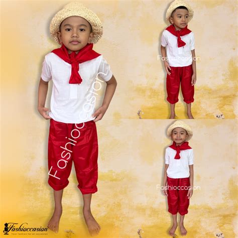 buwan ng wika bonifacio complete kids costume